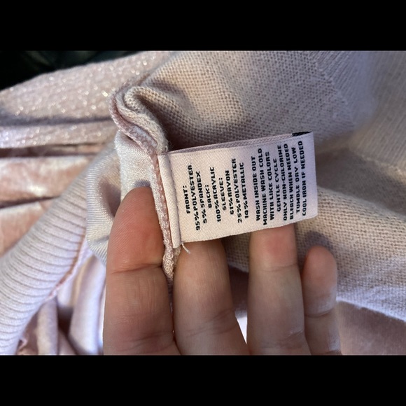 Juicy couture Velvet velour Long Sleeve Shirt Pink - Picture 7 of 8